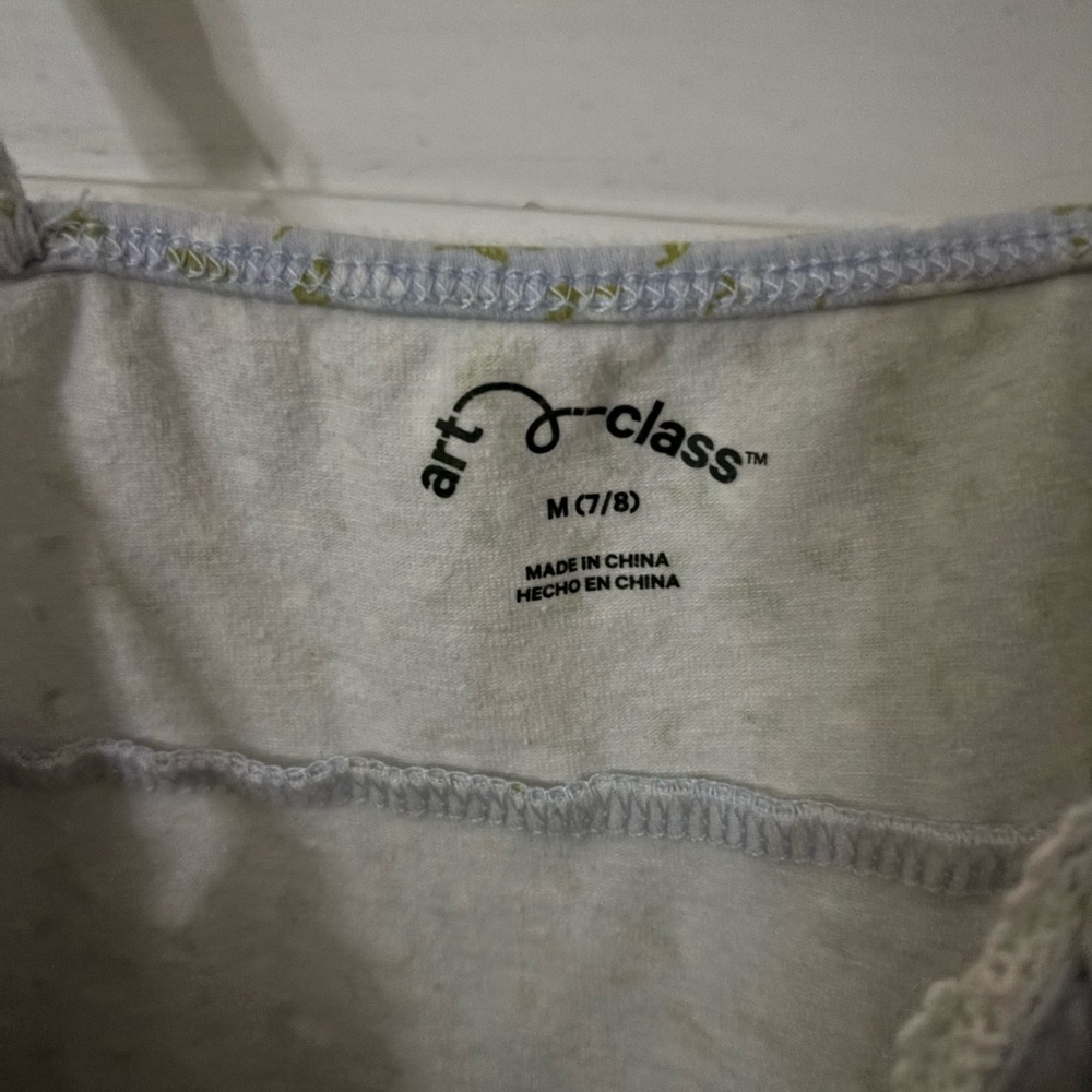 Art Class White Tank Top